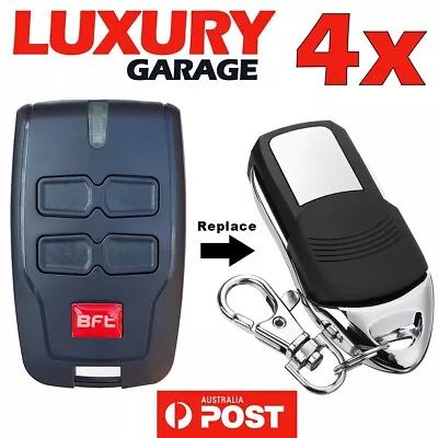 4x BFT Garage Door Gate Compatible Remote Type B RCB TX2/TX4/0678 Mitto  • $44.38