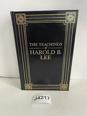 The Teachings Of Harold B Lee Employee Gift Leather Edition LDS Mormon 2015 • $24.99