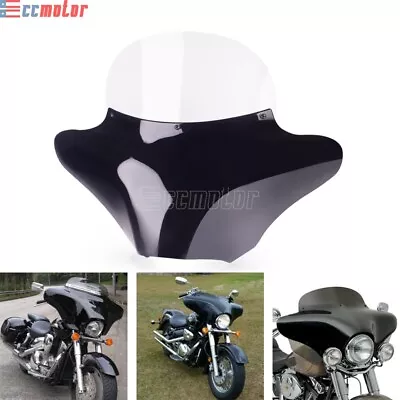 Batwing Outer Fairing Windshield For Harley Softail Deluxe FLSTN Road King FLHR • $413.07