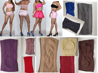 Boob Tube Seamless Crop Top Women's Ladies Bandeau Strapless Girls Bra Non Paded • £7.12