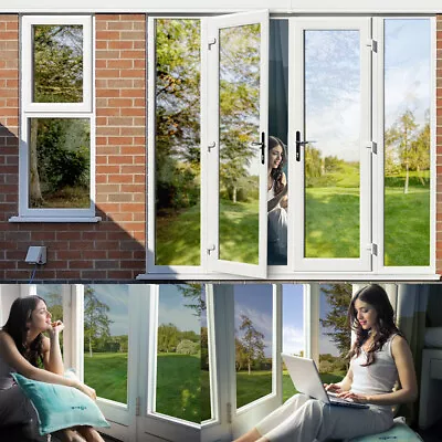 £629 • Buy Evowrap Silver REFLECTIVE Window Film | Solar & One Way Vision Glass Tint