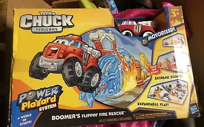NEW Tonka Chuck N Friends Boomers Flippin Fire Rescue Power Playard Motorized • $102.53