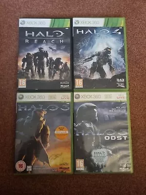 Xbox 360 Halo Games Collection: Halo 3  Halo 4  Halo Reach  Halo ODST • £0.99