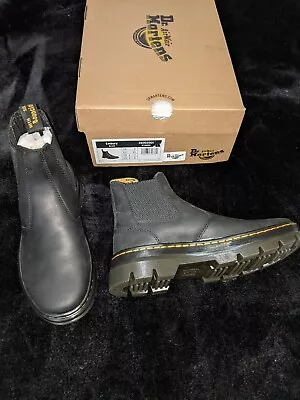 Dr. Martens Unisex-Adult Embury Leather Chelsea Boot US Shoe Size 8 Women/7 Men • $45