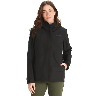 MARMOT Womens Minimalist Hooded Jacket Blark Large • $159