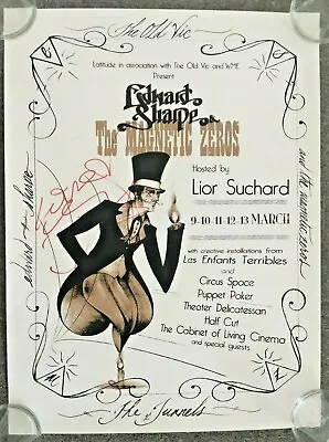 Edward Sharpe & The Magnetic Zeros Signed Concert Poster London 2011 Alex Ebert • £50