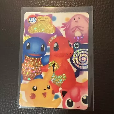 Pikachu #326 Pokémon TCG Japanese Vintage Prism Vending Sticker Bandai Cardass 1 • $8