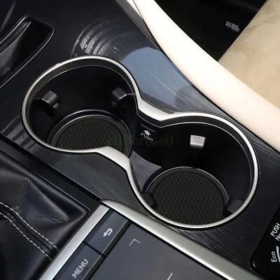 $14.82 • Buy 2Pc Car Interior Cup Holder Anti Slip Insert Coaster Pad Accessories Universal