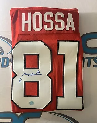 MARIAN HOSSA Auto Autograph NHL Blackhawks Jersey AJ Sports World Authentic • $26