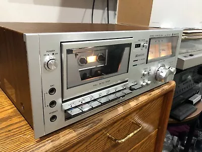 Vintage Sanyo RD 5350 Stereo Cassette Deck Working • $199.99