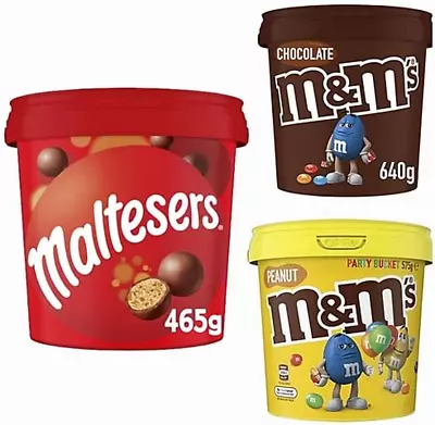 & Maltesers Chocolate Snack And Share Party Bucket Bundle • $41.17