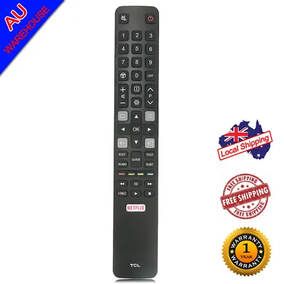 CRC802N YNI1 Replaced Remote Control Fit For TCL TV 55P8S 55X2US 55X4US 85X6US • $16.89