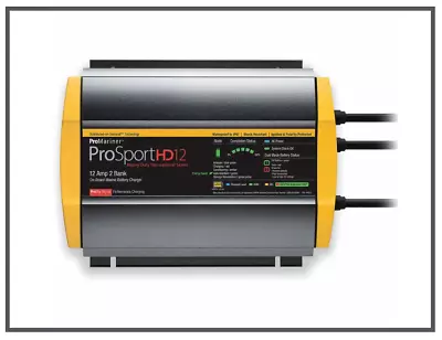 PROMARINER - ProSportHD12 Onboard Marine Battery Charger 12 Amp 2-Bank • $139.97