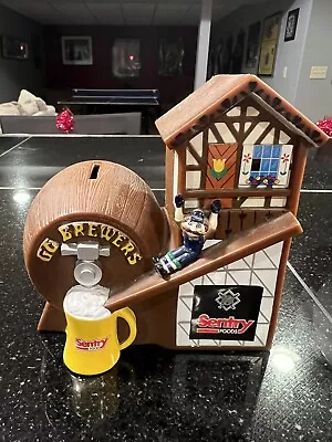 Bernie Brewer County Stadium Chalet Coin Bank MLB Milwaukee Brewers 1999  • $75