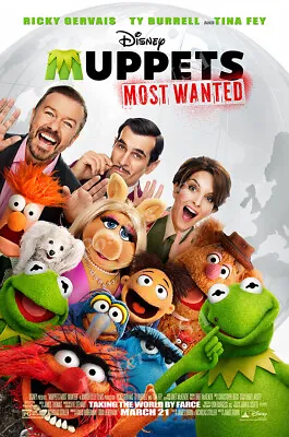 Muppets Most Wanted Movie Premium POSTER MADE IN USA - MOV466 • $15.48