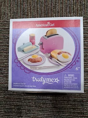 American Girl Truly Me Breakfast For Two Set + Mm What's Cooking Waffle Set • $32.50