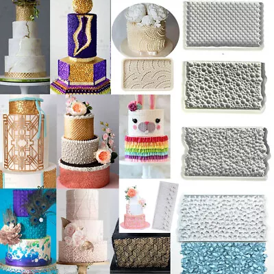 £4.69 • Buy Pearl Silicone Mould Cake Fondant Decorating Border Baking Icing Mold Sugarcraft