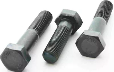 M10 X 1 10.9 Grade Metric Extra Fine Thread Hexagon Head Plain Bolts Din960 /961 • £2.40