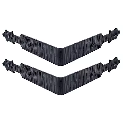 2 Pack 6  Decorative Corner Brace Spear Corner Protectors Iron Angle Corner • $33.99