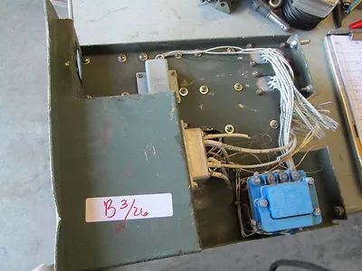 Military Generator Panel W/ Relays & Parts Used For Parts Only Poor • $25