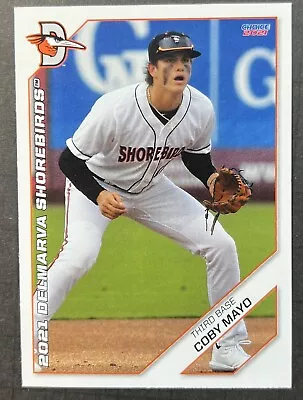 2021 Coby Mayo Minor League Rookie Card RC Orioles Top Prospects Shorebirds • $4.95