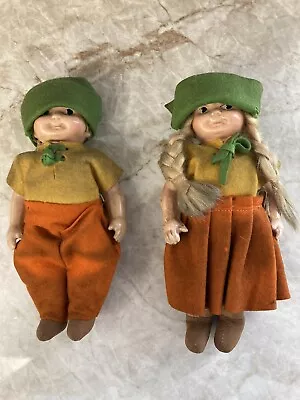 Rare 1915-1916 Madam Hendren Dutch Boy And Girl Dolls • $39.95