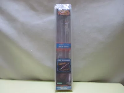 Kotobukiya Star Wars Light Saber Chopsticks Mace Windu Light Up Ver. Chop Purple • $37.67