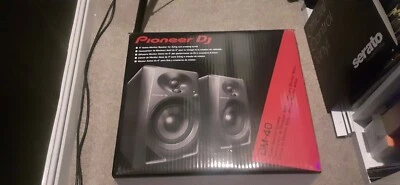 £79.50 • Buy Pioneer DM-40 Studio DJ Monitor Desktop Speakers Black Pair Active Monitors 