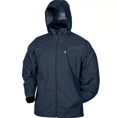 Frogg Toggs River Toadz Pack Rain Jacket Navy Size: LG RT62140-42LG • $19.99