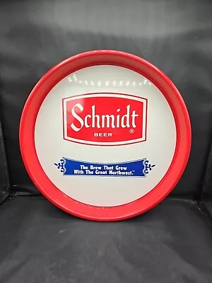 Vintage Schmidt Beer Metal Tray The Beer That Grew With The Great Northwest • $19.99