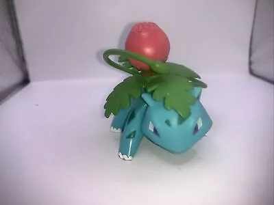 Nintendo Pokemon IVYSAUR 2.5  Vinyl Figure Pink Flower PVC Bulbasaur 2015 Tomy • $11.49