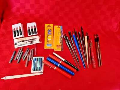 Lot Of Vintage Dip Pens Fountain Pens Nibs • $25