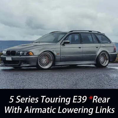 FOR BMW 5 Series Touring E39 Adjustable Rear Air Suspension Lowering Links Kit • $79.99