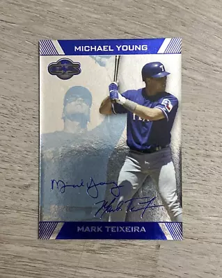 2007 MLB Topps 'Co-Signers' | Mark Teixeira & Michael Young | 107/150 | #48 • $1.09