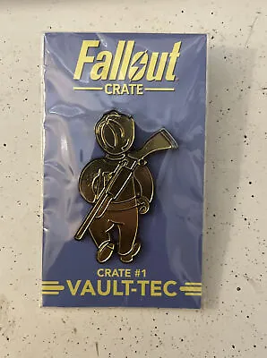 Fallout 4 76 2 3 New Vegas Crate # 1 Vault-Tec Pin PlayStation 4 Xbox One PS4 • £95.02