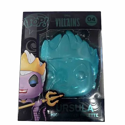 Funko Pop! Disney Villains Highlighter Palette Ursula 04 Holographic Makeup Set • $24.99