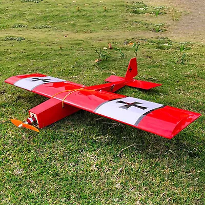 DIY Electric Aircraft For Beginner Balsawood RC Plane Flight Model Building Kits • $48.83