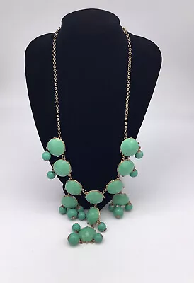 J. Crew Statement Bubble Bib Necklace Sea Foam Green • $18.99