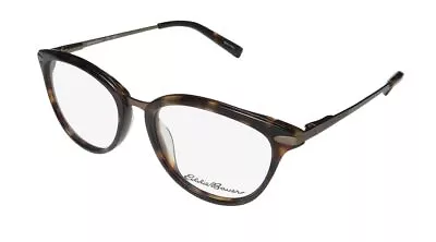 New Eddie Bauer 32208 Eyeglasses 52-17-135 Full-rim Cat Eye Metal & Plastic Hv • $19.95
