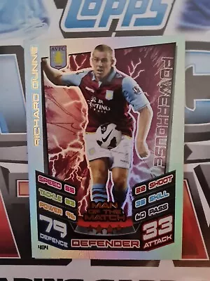 Match Attax 12/13 Man Of The Match Richard Dunne • £1