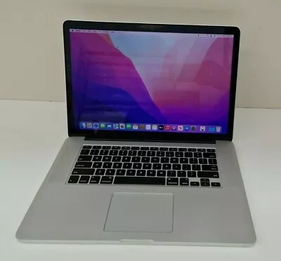 Apple Macbook Pro 15  Inch 2015 Core I7 16GB RAM 256GB SSD MacOS Monterey • $649