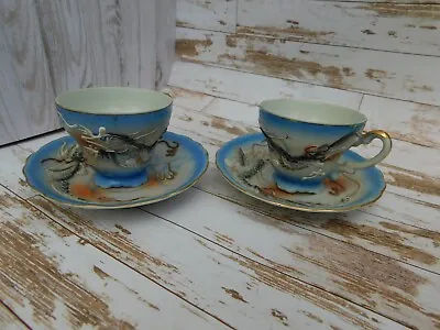 Betsons Stunning Handpainted Cups And Saucers. • £9.89