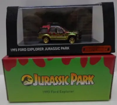Matchbox 2022 Mattel Creations 1993 Ford Explorer Jurassic Park Factory Sealed • $39.99