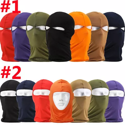 Tactical Airsoft Full Face Mask Balaclava Hood Headwear Motorcycle Hunting CS • $3.99