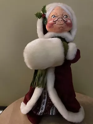 VTG Annalee Dolls Mrs Claus 18 Inch So Nice! • $5.50