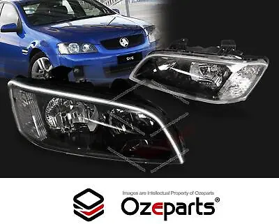 $291.72 • Buy Pair Head Light + Protector With LED DRL For Holden Commodore VE Series 1 SV6 SS