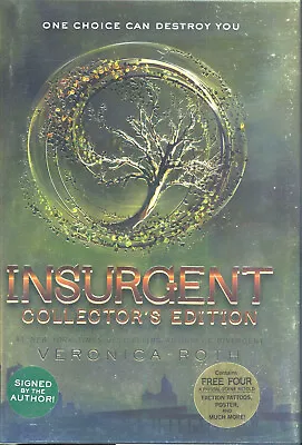 Insurgent (Divergent 2) By Veronica Roth-2012 Signed Special Collector's Edition • $115