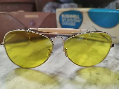 Vintage Bausch And Laumb Bushnell Ambermatic Shooting Glasses Sport View • $149