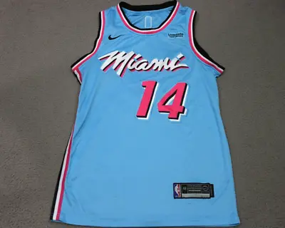 Nike Miami Heat Jersey Tyler Herro NBA Men's Size 48 Swingman Vice City Colors • $58.88