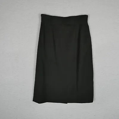 Vintage Celine Skirt Women Size 38 Brown 100% Laine Wool Made In France • $18.99
